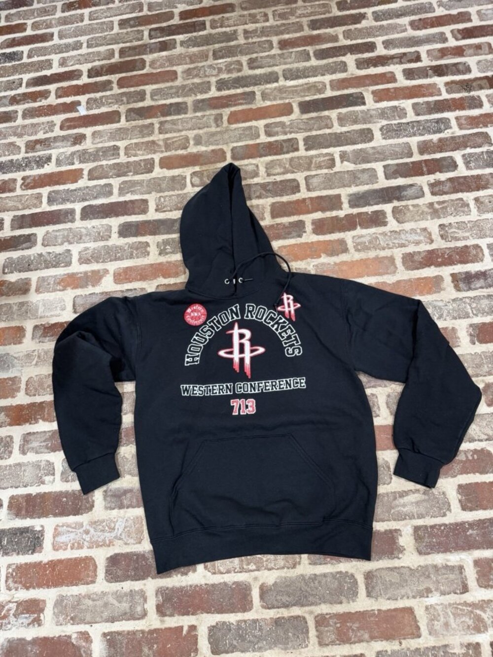 Houston Rockets Western Conference 713 Hoodie Black Size M